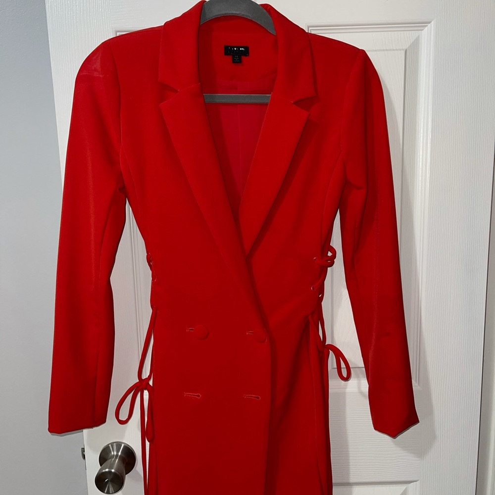 NWOT Brave Dress in Red - by NBD (size XS) - Picture 4 of 5
